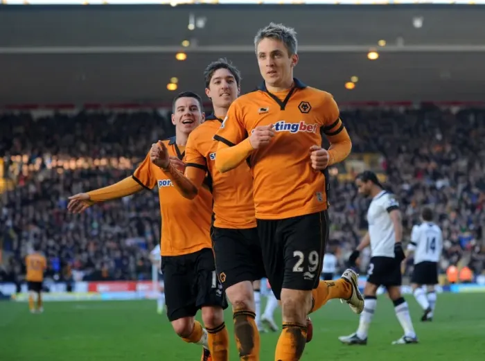 Framed Print : Kevin Doyle's Dramatic Equalizer: Wolverhampton Wanderers vs. Tottenham Hotspur in Premier League Framed Print : Kevin Doyle's Dramatic Equalizer: Wolverhampton Wanderers vs. Tottenham Hotspur in Premier League