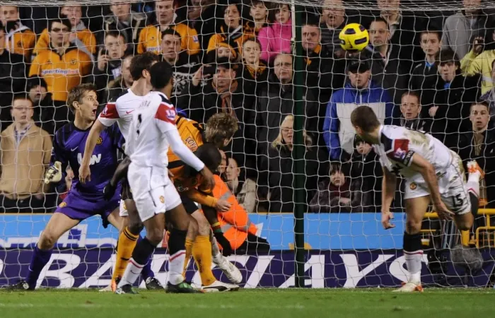 Framed Print : Kevin Doyle's Dramatic Goal: Wolverhampton Wanderers 2-1 Manchester United (Barclays Premier League) Framed Print : Kevin Doyle's Dramatic Goal: Wolverhampton Wanderers 2-1 Manchester United (Barclays Premier League)