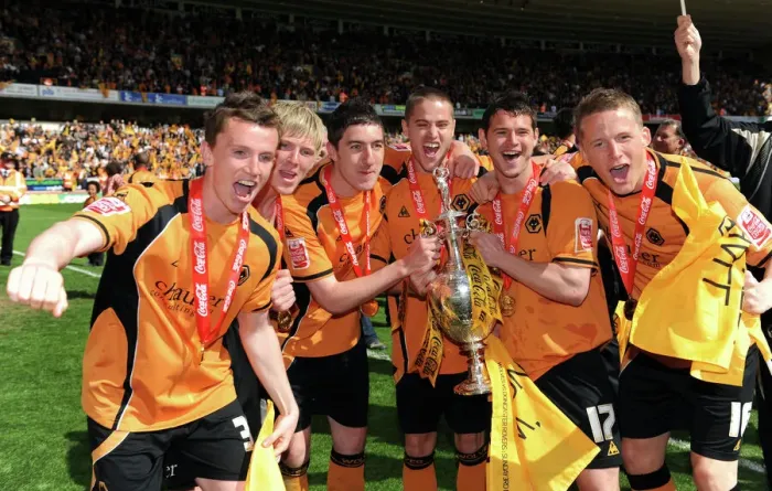 Framed Print : Kevin Foley, Andy Keogh, Stephen Ward, Michael Kightly, Matthew Jarvis and Christophe Berra of Wolverhampton Wanderers