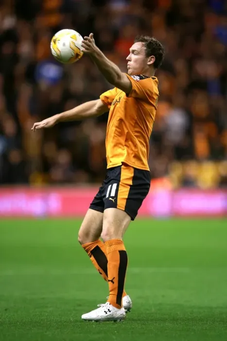 Framed Print : Kevin McDonald in Action: Wolves vs Brentford, Sky Bet Championship at Molineux Framed Print : Kevin McDonald in Action: Wolves vs Brentford, Sky Bet Championship at Molineux