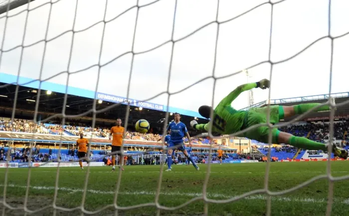 Framed Print : Last-Minute Drama in FA Cup: Colin Doyle Saves Steven Fletcher's Goal, Birmingham City Holds Off Wolverhampton Wanderers Framed Print : Last-Minute Drama in FA Cup: Colin Doyle Saves Steven Fletcher's Goal, Birmingham City Holds Off Wolverhampton Wanderers