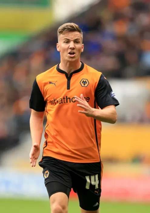 Framed Print : Lee Evans in Action: Wolverhampton Wanderers vs Norwich City (Sky Bet Championship) Framed Print : Lee Evans in Action: Wolverhampton Wanderers vs Norwich City (Sky Bet Championship)