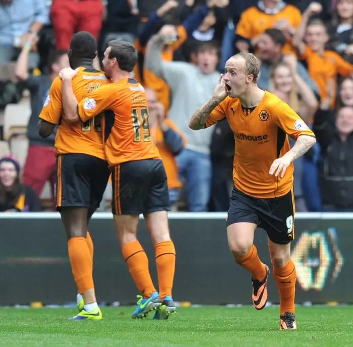 Framed Print : Leigh Griffiths Scores First Goal for Wolverhampton Wanderers vs. Sheffield United in Sky Bet League One (September 2013) Framed Print : Leigh Griffiths Scores First Goal for Wolverhampton Wanderers vs. Sheffield United in Sky Bet League One (September 2013)