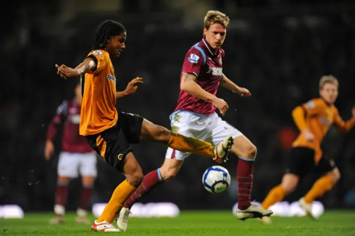 Framed Print : Mancienne vs. Kovac: A Premier League Showdown - West Ham United vs. Wolverhampton Wanderers (23-3-10) Framed Print : Mancienne vs. Kovac: A Premier League Showdown - West Ham United vs. Wolverhampton Wanderers (23-3-10)