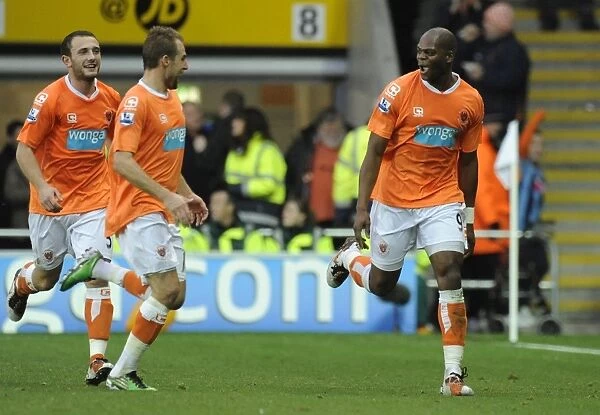 Marlon Harewood's Brace: Blackpool Takes 2-0 Lead Over Wolverhampton Wanderers in Premier League Soccer