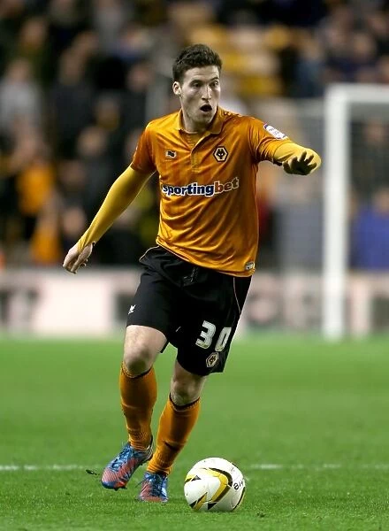 Matt Doherty in Action: Wolves vs. Watford (Npower Championship 2013, Molineux)