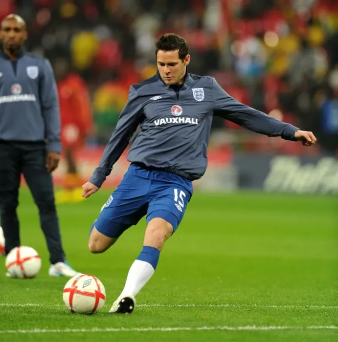Framed Print : Matt Jarvis: In Action for England Against Ghana