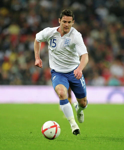 Matt Jarvis in Action: England vs Ghana - International Friendly Soccer Match