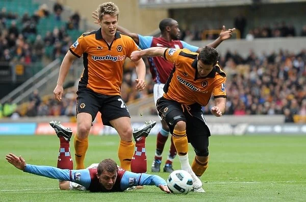 Matt Jarvis Stunning Strike: Wolverhampton Wanderers vs. Aston Villa - Barclays Premier League