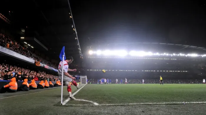 Framed Print : Matt Jarvis Takes a Corner Kick at Stamford Bridge: Wolverhampton Wanderers vs. Chelsea, Barclays Premier League Framed Print : Matt Jarvis Takes a Corner Kick at Stamford Bridge: Wolverhampton Wanderers vs. Chelsea, Barclays Premier League