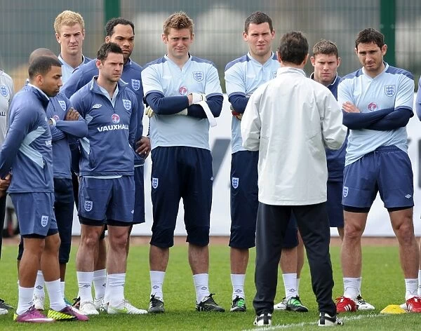 Matt Jarvis Training with England: Focused on UEFA Euro 2012 Qualification under Fabio Capello