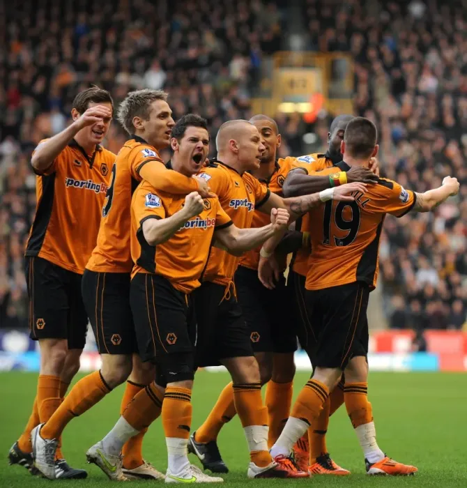 Framed Print : Matt Jarvis of Wolverhampton Wanderers celebrates after scoring to make it 1-0 Framed Print : Matt Jarvis of Wolverhampton Wanderers celebrates after scoring to make it 1-0