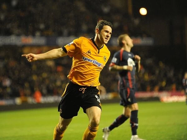 Matt Jarvis's Euphoric Moment: Wolves Second Goal vs. Bolton Wanderers (2-0)