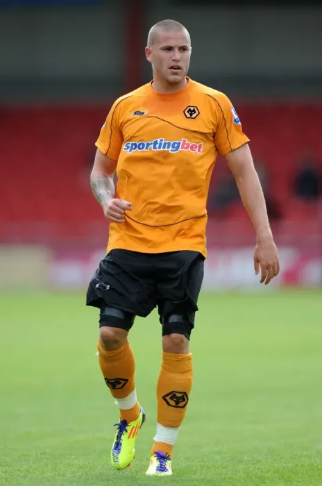 Framed Print : Michael Kightly in Action: Wolverhampton Wanderers vs Crewe Alexandra (Pre-Season Friendly) Framed Print : Michael Kightly in Action: Wolverhampton Wanderers vs Crewe Alexandra (Pre-Season Friendly)