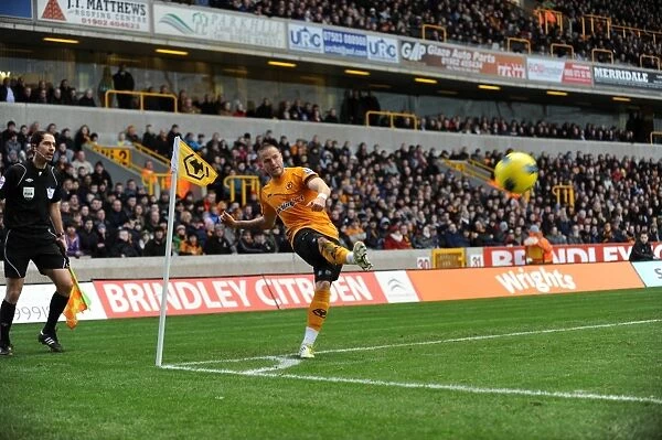 Michael Kightly's Premier League Corner Kick: Wolverhampton Wanderers vs Aston Villa