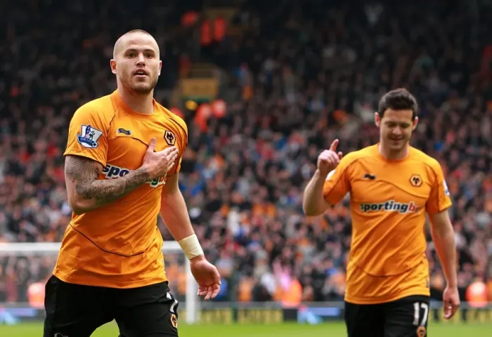 Framed Print : Michael Kightly's Stunner: Wolves Opening Goal vs. Bolton Wanderers, Premier League Framed Print : Michael Kightly's Stunner: Wolves Opening Goal vs. Bolton Wanderers, Premier League