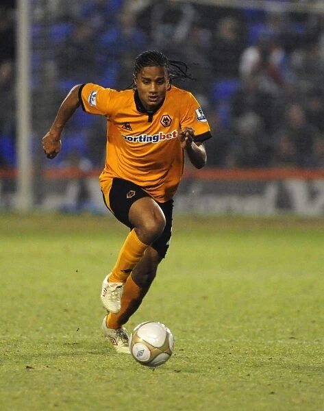 Michael Mancienne in FA Cup Action: Wolverhampton Wanderers vs. Tranmere Rovers