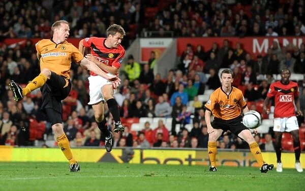 Michael Owen vs Jody Craddock: A Carling Cup Showdown - Manchester United vs Wolverhampton Wanderers: Clash of the Titans