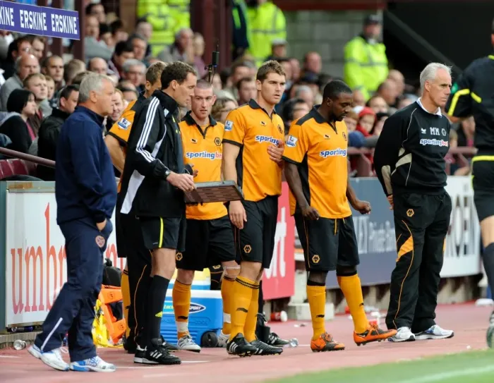 Framed Print : Mick McCarthy Makes Late Substitutions: Wolverhampton Wanderers vs Heart of Midlothian (Pre-season Friendly) Framed Print : Mick McCarthy Makes Late Substitutions: Wolverhampton Wanderers vs Heart of Midlothian (Pre-season Friendly)