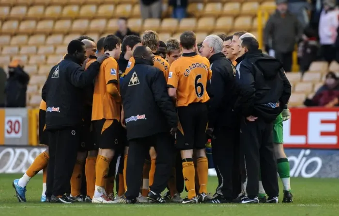 Framed Print : Mick McCarthy and Wolverhampton Wanderers Celebrate Victory: Wolves 1-0 Burnley (Barclays Premier League) Framed Print : Mick McCarthy and Wolverhampton Wanderers Celebrate Victory: Wolves 1-0 Burnley (Barclays Premier League)