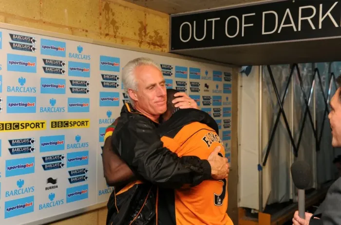 Framed Print : Mick McCarthy: Wolverhampton Wanderers Manager Drenched in Water Amidst Exciting Barclays Premier League Match Against Blackburn Rovers Framed Print : Mick McCarthy: Wolverhampton Wanderers Manager Drenched in Water Amidst Exciting Barclays Premier League Match Against Blackburn Rovers