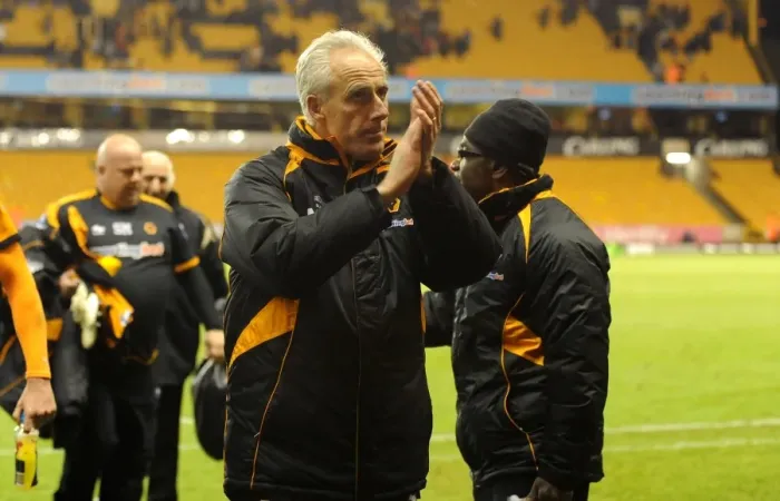 Framed Print : Mick McCarthy's Victory Celebration: Wolverhampton Wanderers Defeat Sunderland in Barclays Premier League Soccer