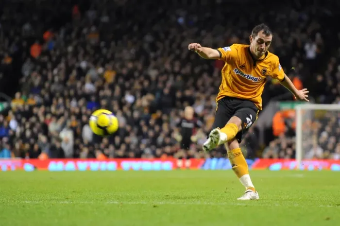 Framed Print : Nenad Milijas in Action: Liverpool vs. Wolverhampton Wanderers - Barclays Premier League Soccer Framed Print : Nenad Milijas in Action: Liverpool vs. Wolverhampton Wanderers - Barclays Premier League Soccer
