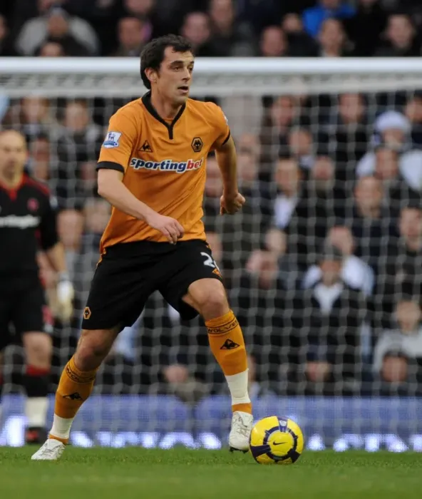 Framed Print : Nenad Milijas in Action: Tottenham vs. Wolverhampton Wanderers - Barclays Premier League Soccer