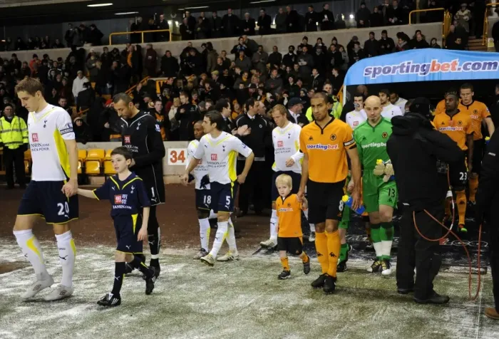 Framed Print : Pride and Power: Wolverhampton Wanderers vs. Tottenham Hotspur - Mascot Showdown in the Barclays Premier League Framed Print : Pride and Power: Wolverhampton Wanderers vs. Tottenham Hotspur - Mascot Showdown in the Barclays Premier League