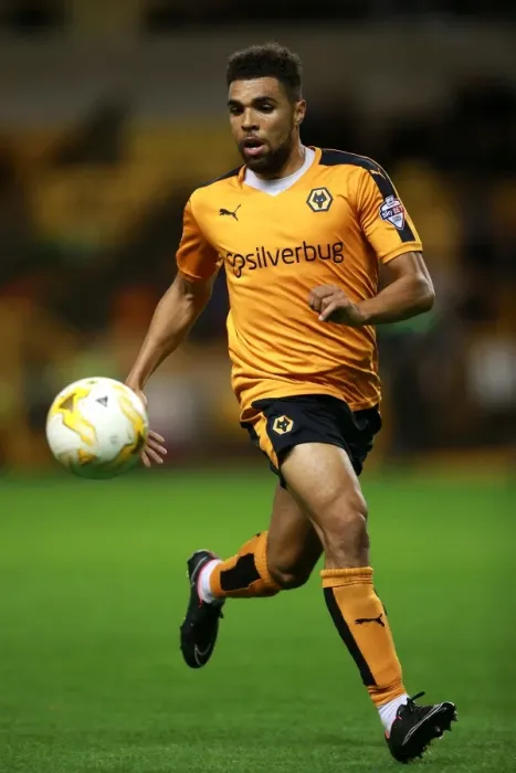 Framed Print : Scott Golbourne in Action: Wolves vs Brentford (Sky Bet Championship) at Molineux Framed Print : Scott Golbourne in Action: Wolves vs Brentford (Sky Bet Championship) at Molineux