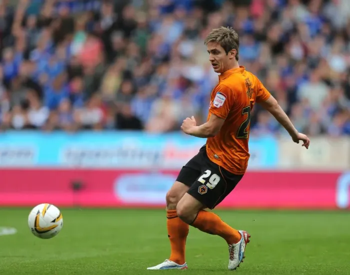 Framed Print : Showdown at Molineux: Wolverhampton Wanderers vs Leicester City (Npower Championship, September 16, 2012) - Kevin Doyle's Determined Performance