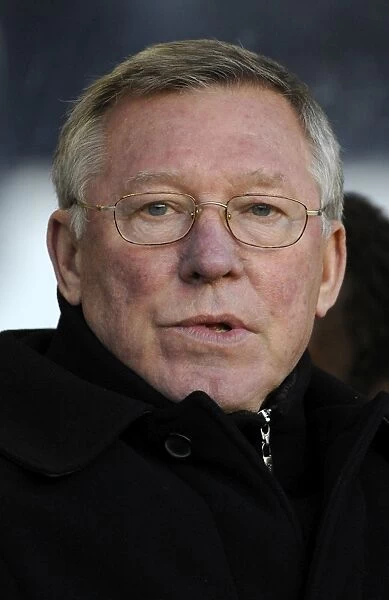 Sir Alex Ferguson and Manchester United Face Wolverhampton Wanderers in the Barclays Premier League (06-03-10)