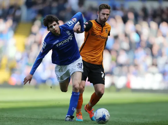 Framed Print : Sky Bet Championship - Birmingham City v Wolves - St. Andrew s Framed Print : Sky Bet Championship - Birmingham City v Wolves - St. Andrew s