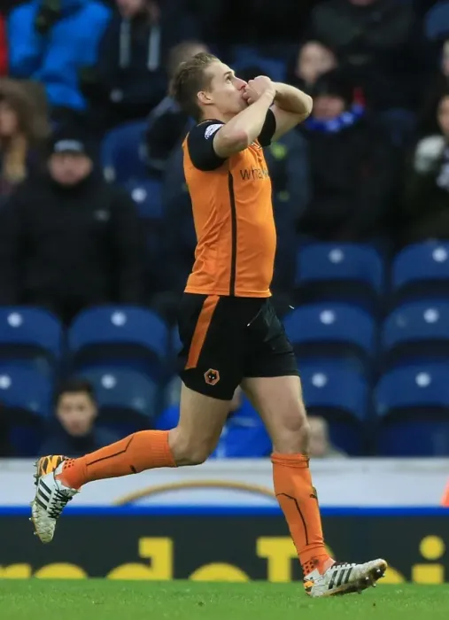 Framed Print : Sky Bet Championship - Blackburn Rovers v Wolverhampton Wanderers - Ewood Park