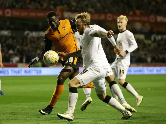 Framed Print : Sky Bet Championship - Wolves v Derby County - Molineux Stadium Framed Print : Sky Bet Championship - Wolves v Derby County - Molineux Stadium