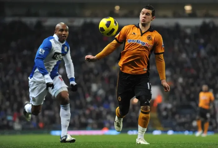 Framed Print : Soccer - Barclays League - Blackburn Rovers v Wolverhampton Wanderers
