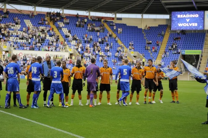 Framed Print : Soccer - Pre-Season Friendly - Reading v Wolverhampton Wanderers Framed Print : Soccer - Pre-Season Friendly - Reading v Wolverhampton Wanderers