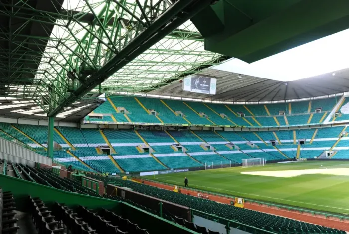 Framed Print : Soccer Showdown: Celtic Park - Celtic vs. Wolverhampton Wanderers