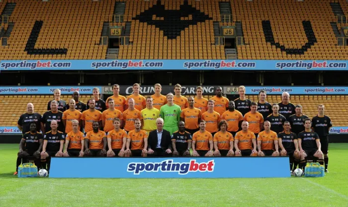 Framed Print : SOCCER - Wolverhampton Wanderers 2011-2012 Official Photocall