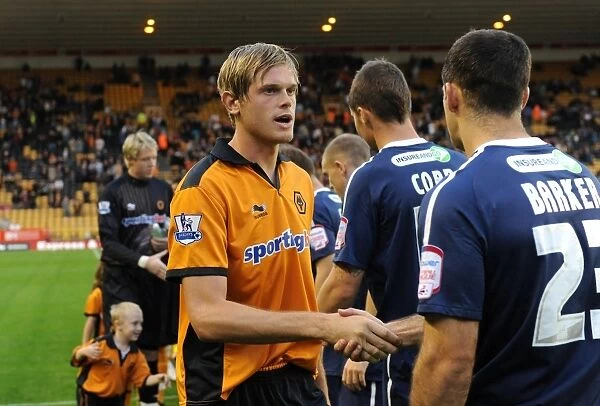 Stearman and Barker: A Moment of Sportsmanship Before the Carling Cup Clash - Wolverhampton Wanderers vs. Southend United