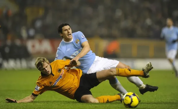 Framed Print : Stearman vs Barry: A Premier League Battle - Wolverhampton Wanderers vs Manchester City Framed Print : Stearman vs Barry: A Premier League Battle - Wolverhampton Wanderers vs Manchester City