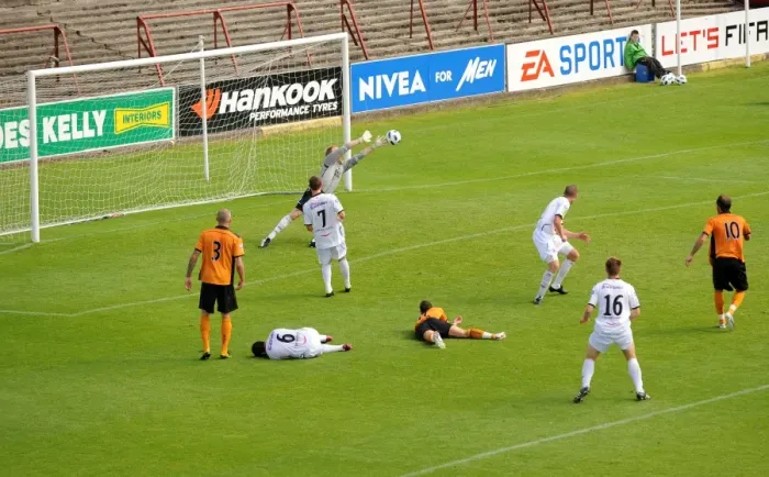 Framed Print : Stephen Fletcher Scores the Second Goal: Wolverhampton Wanderers Lead 2-0 against Bohemians in Pre-Season Friendly Framed Print : Stephen Fletcher Scores the Second Goal: Wolverhampton Wanderers Lead 2-0 against Bohemians in Pre-Season Friendly
