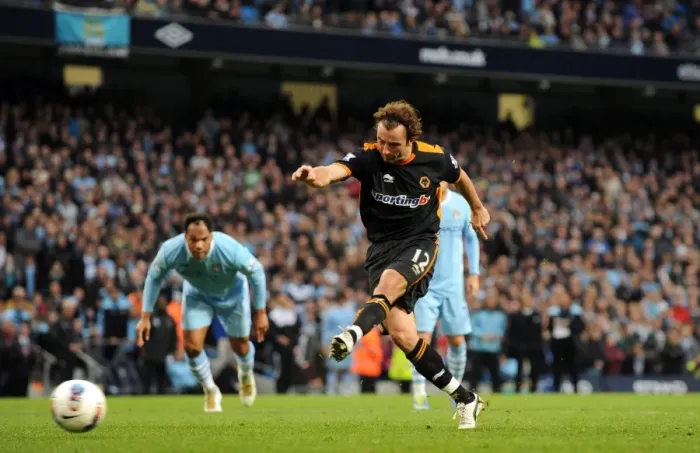 Framed Print : Stephen Hunt's Penalty Thriller: 2-1 Wolverhampton Wanderers Stun Manchester City Framed Print : Stephen Hunt's Penalty Thriller: 2-1 Wolverhampton Wanderers Stun Manchester City