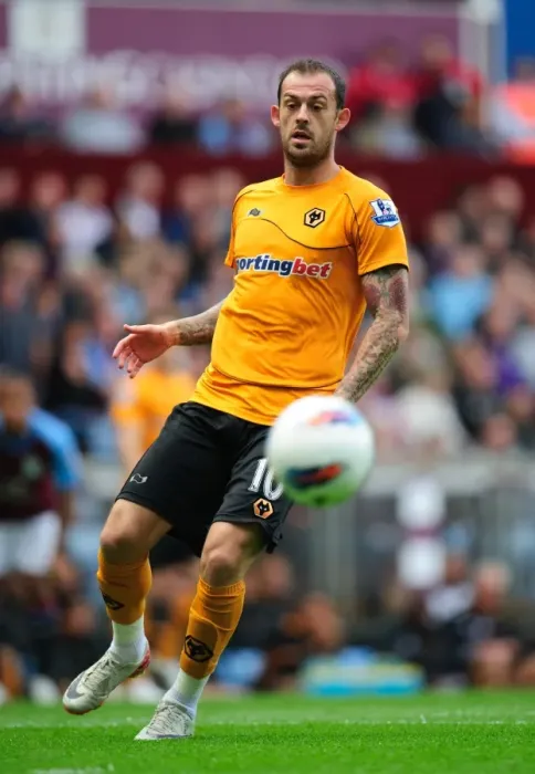 Framed Print : Steven Fletcher Fights for Wolverhampton Wanderers in Aston Villa vs. Wolves Barclays Premier League Clash Framed Print : Steven Fletcher Fights for Wolverhampton Wanderers in Aston Villa vs. Wolves Barclays Premier League Clash