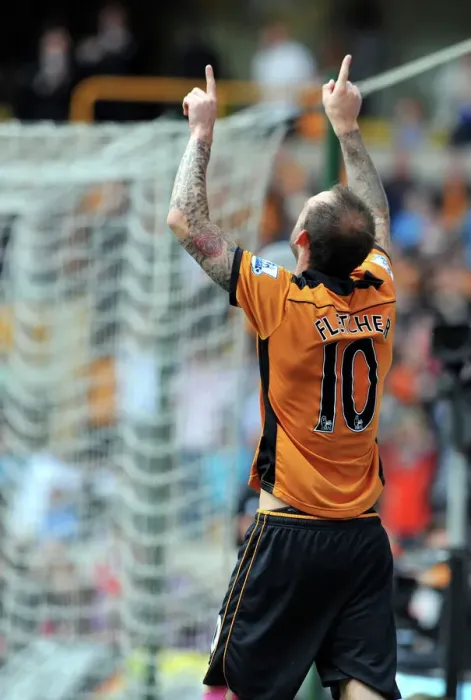 Framed Print : Steven Fletcher Scores the Thrilling Opener for Wolverhampton Wanderers Against West Bromwich Albion in the Premier League Framed Print : Steven Fletcher Scores the Thrilling Opener for Wolverhampton Wanderers Against West Bromwich Albion in the Premier League
