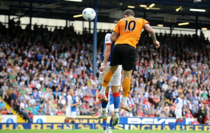 Framed Print : Steven Fletcher's Equalizing Goal: Wolverhampton Wanderers vs. Blackburn Rovers in the Premier League Framed Print : Steven Fletcher's Equalizing Goal: Wolverhampton Wanderers vs. Blackburn Rovers in the Premier League