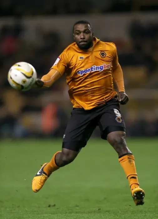 Framed Print : Sylvan Ebanks-Blake in Action: Wolverhampton Wanderers vs. Watford (Championship Match, Molineux, 01-03-2013) Framed Print : Sylvan Ebanks-Blake in Action: Wolverhampton Wanderers vs. Watford (Championship Match, Molineux, 01-03-2013)