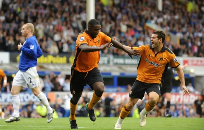 Framed Print : Sylvan Ebanks-Blake's Dramatic Equalizer: Everton vs. Wolverhampton Wanderers in Barclays League Framed Print : Sylvan Ebanks-Blake's Dramatic Equalizer: Everton vs. Wolverhampton Wanderers in Barclays League