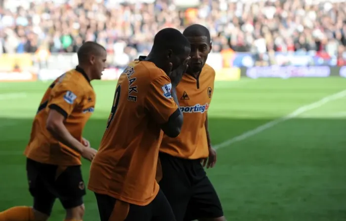 Framed Print : Sylvan Ebanks-Blake's Equalizing Goal: Wolverhampton Wanderers vs. Aston Villa (Barclays Premier League) Framed Print : Sylvan Ebanks-Blake's Equalizing Goal: Wolverhampton Wanderers vs. Aston Villa (Barclays Premier League)