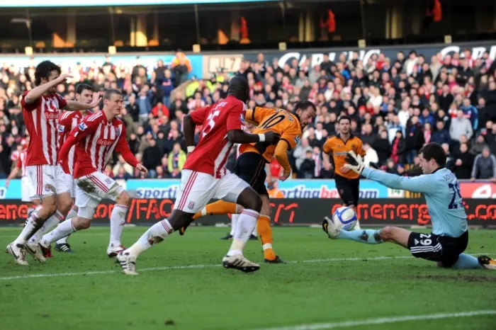 Framed Print : Thomas Sorensen's Dramatic Last-Minute Save: Wolves vs Stoke - FA Cup Round Four Framed Print : Thomas Sorensen's Dramatic Last-Minute Save: Wolves vs Stoke - FA Cup Round Four